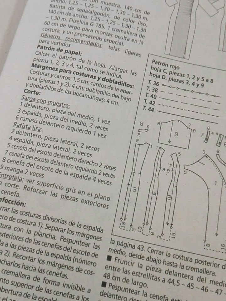 PinkLadyRF's tweet photo. Hoy toca así!!! #patroneando #costurasinfin https://t.co/CwnyUSRKHM