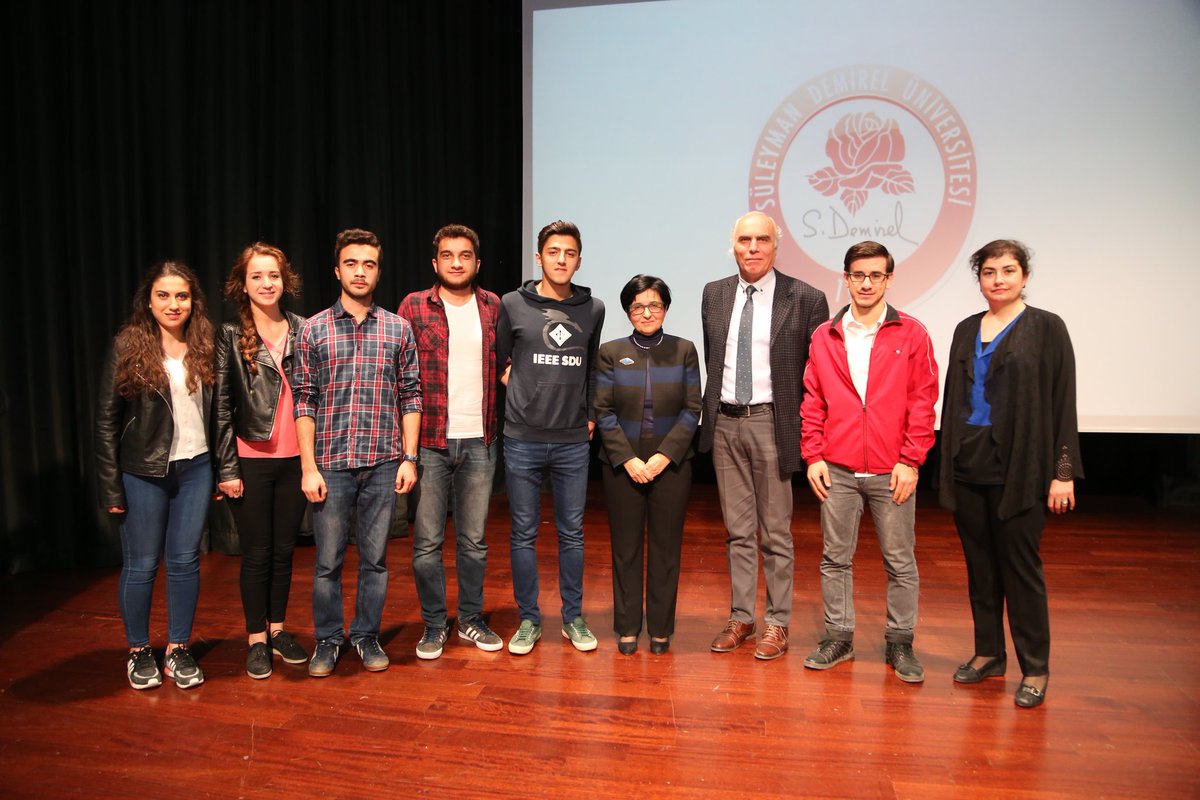 sduieee's tweet photo. IEEE SDÜ olarak SDÜ Fen Bilimleri Enstitüsü Biyomühendislik Ana Bilim Dalı ile birlikte organize ettiğimiz etkinlikte Prof. Dr. Banu Onaral+ https://t.co/tfgoVLssKi