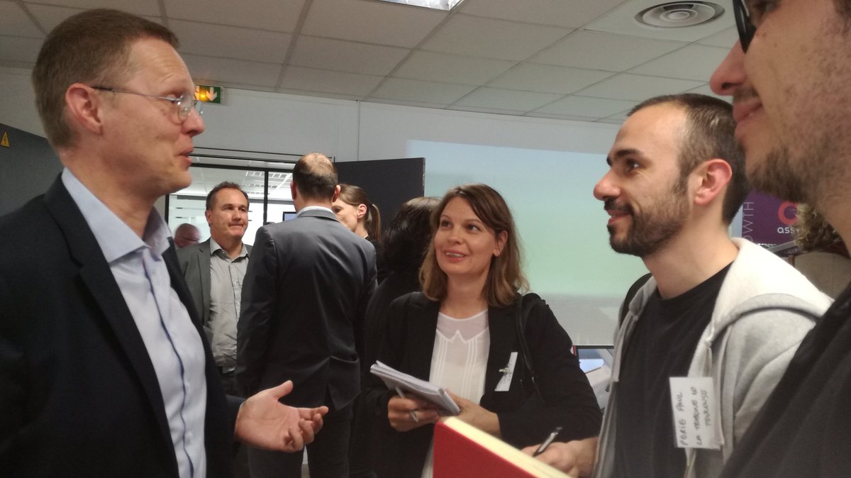 Assystem's tweet photo. Bel intérêt des médias pour le Skills Development Center@Assystem #formation #competences #emploi #ASYSDC #ASYTalent #ASYAero #ASYExpertise https://t.co/DOGk2FSwPq