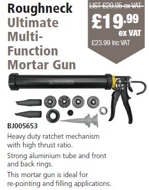 Ultimate Multifunctional Mortar Gun Roughneck 32-150