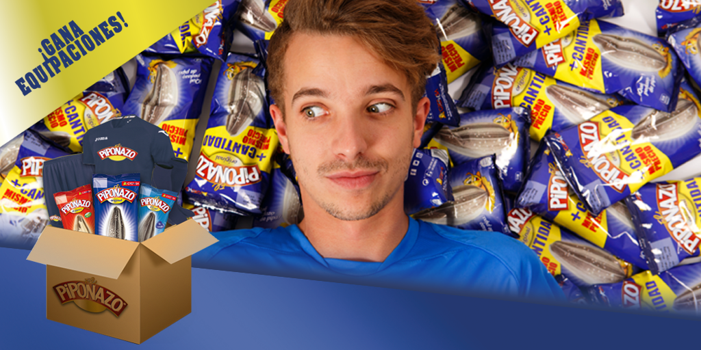 grefusa's tweet photo. Con EL PIPONAZO cualquier momento se convierte en un #MomentazoPIPONAZO! Un ❤️ para confirmar tu inscripción y entrar en el sorteo de 2LOTES https://t.co/qZLLsP31gW