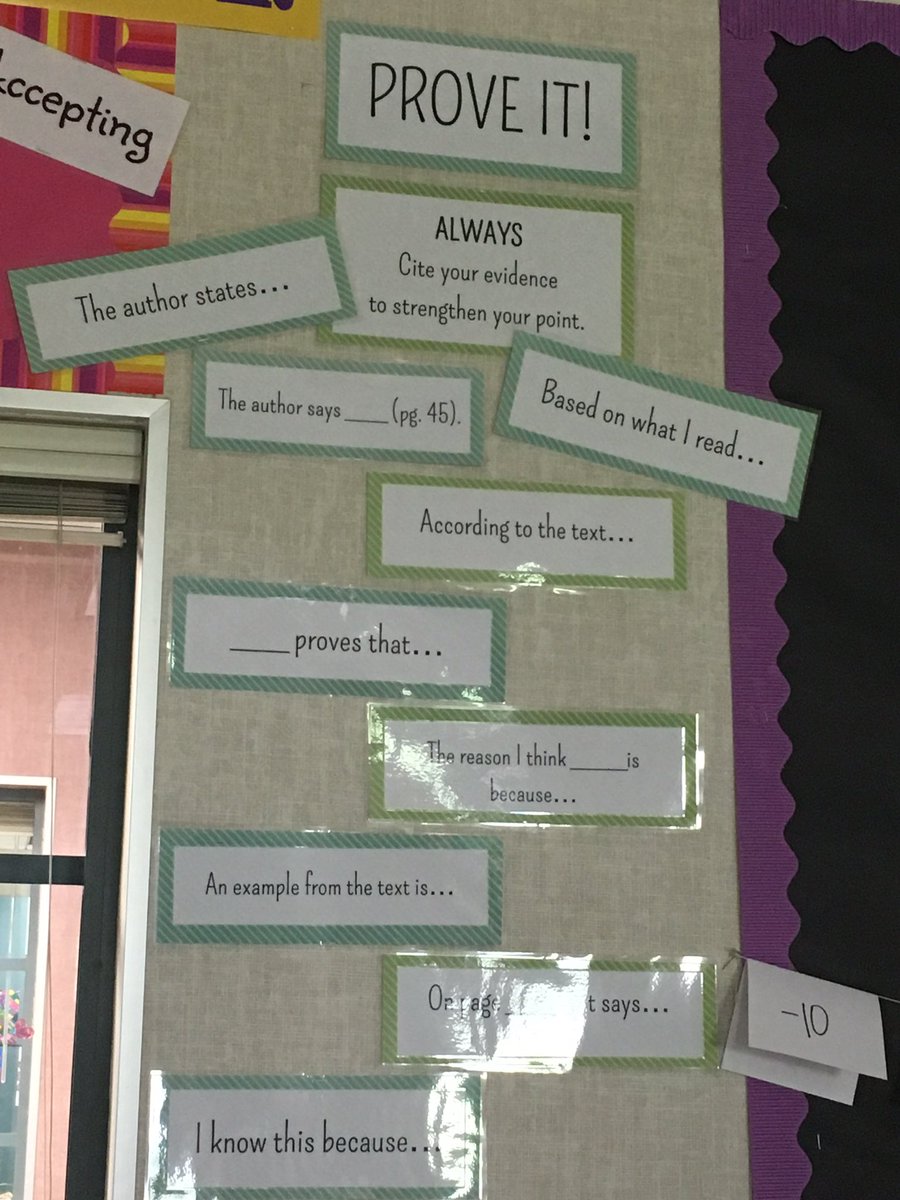 julienorby's tweet image. Citing Text Evidence in 6th Grd. #sbsdssf #sbsdedu