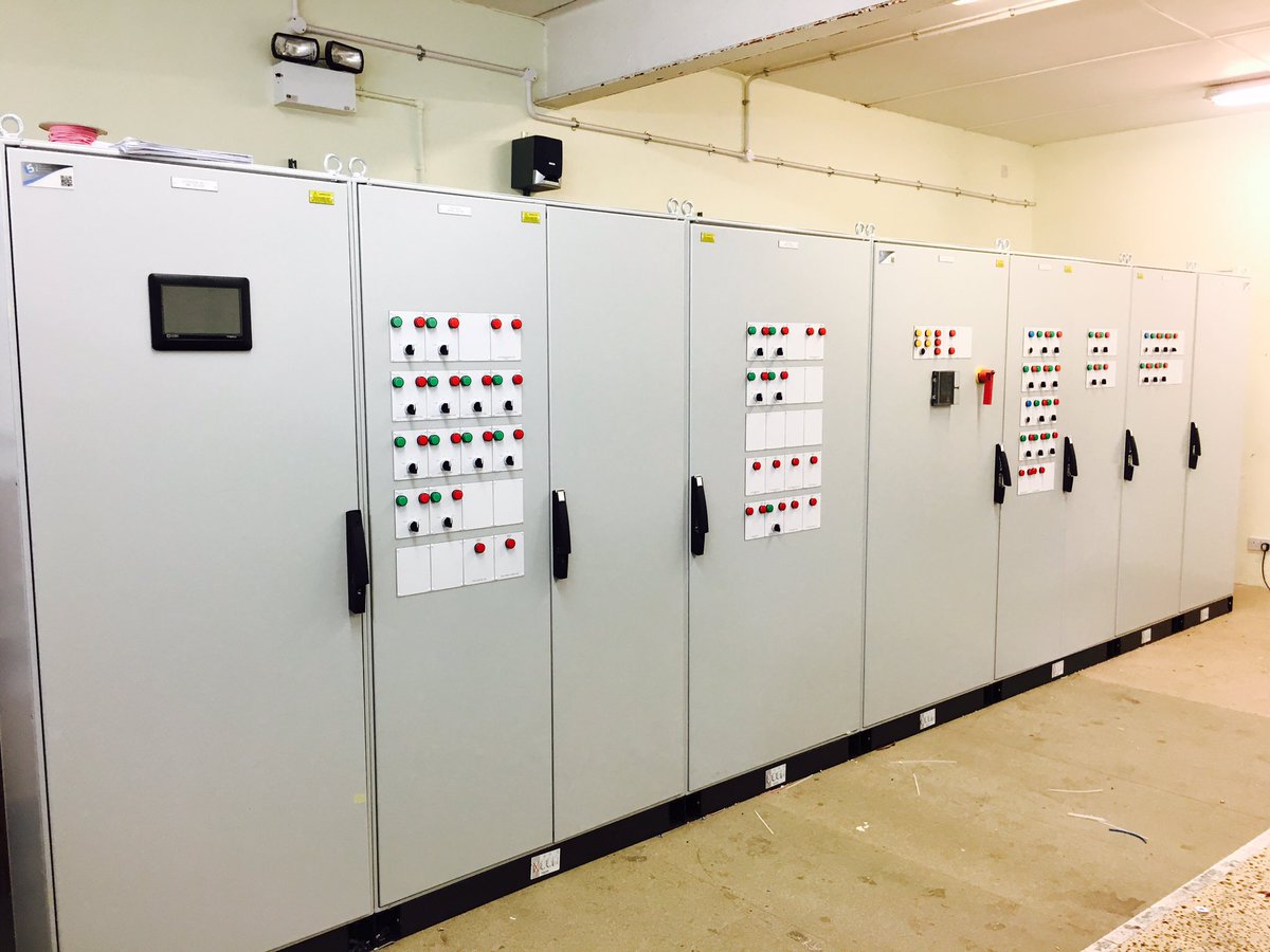 BIG thanks to our hardworking Workshop Team - superb job with this huge #BMS #ControlPanel shipped today, ready for our Install Team 👍