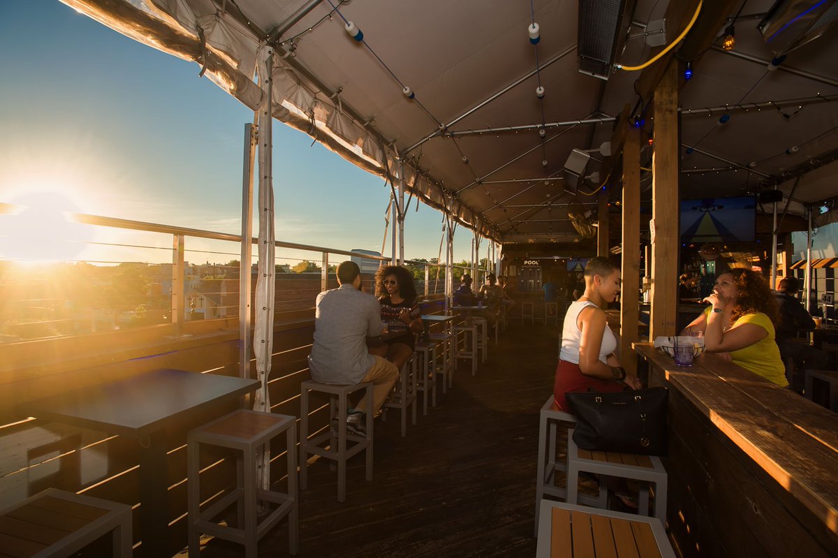 HStCountryClub's tweet photo. Chicken or Steak...mini golf or shuffleboard, cerveza or ritas, indoor or roof deck. We have it all... #minigolfbar https://t.co/J3Argqiyff