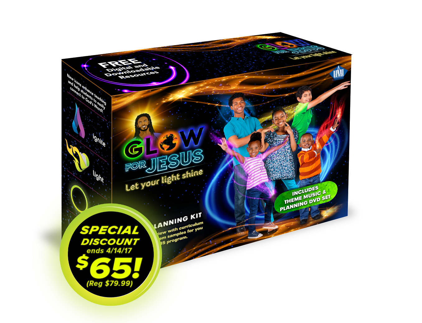 Urban Ministries VBS on Twitter "Glow for Jesus! Let Your Light Shine