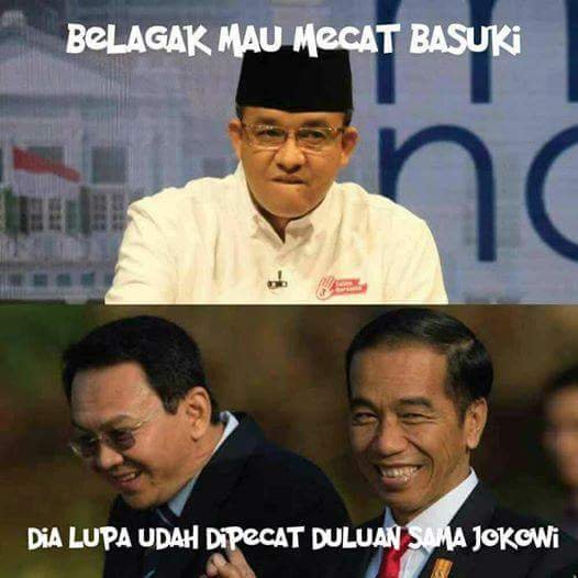 rosarinaaaa's tweet photo. #ApaMungkinBegituYa anies lebih mulia sehingga dia seangkuh itu, utk mecat pak ahok? 
@sandiuno https://t.co/0zWCOovfDg