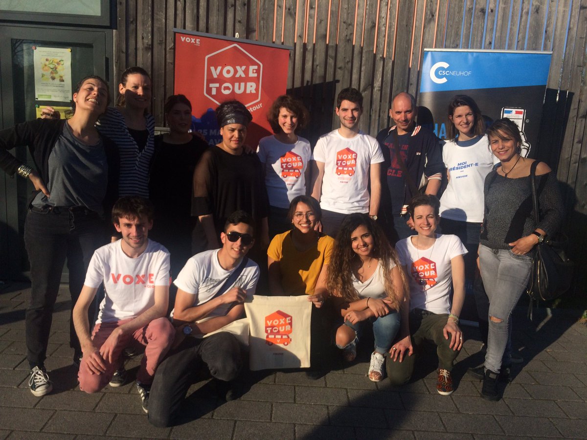 Inès bénévole à <a href="/challengcitoyen/">ChallengeCitoyen</a> :"on a tous des projets, une volonté d'entreprendre à Neuhof pour changer les choses" #jevoxe #voxetour