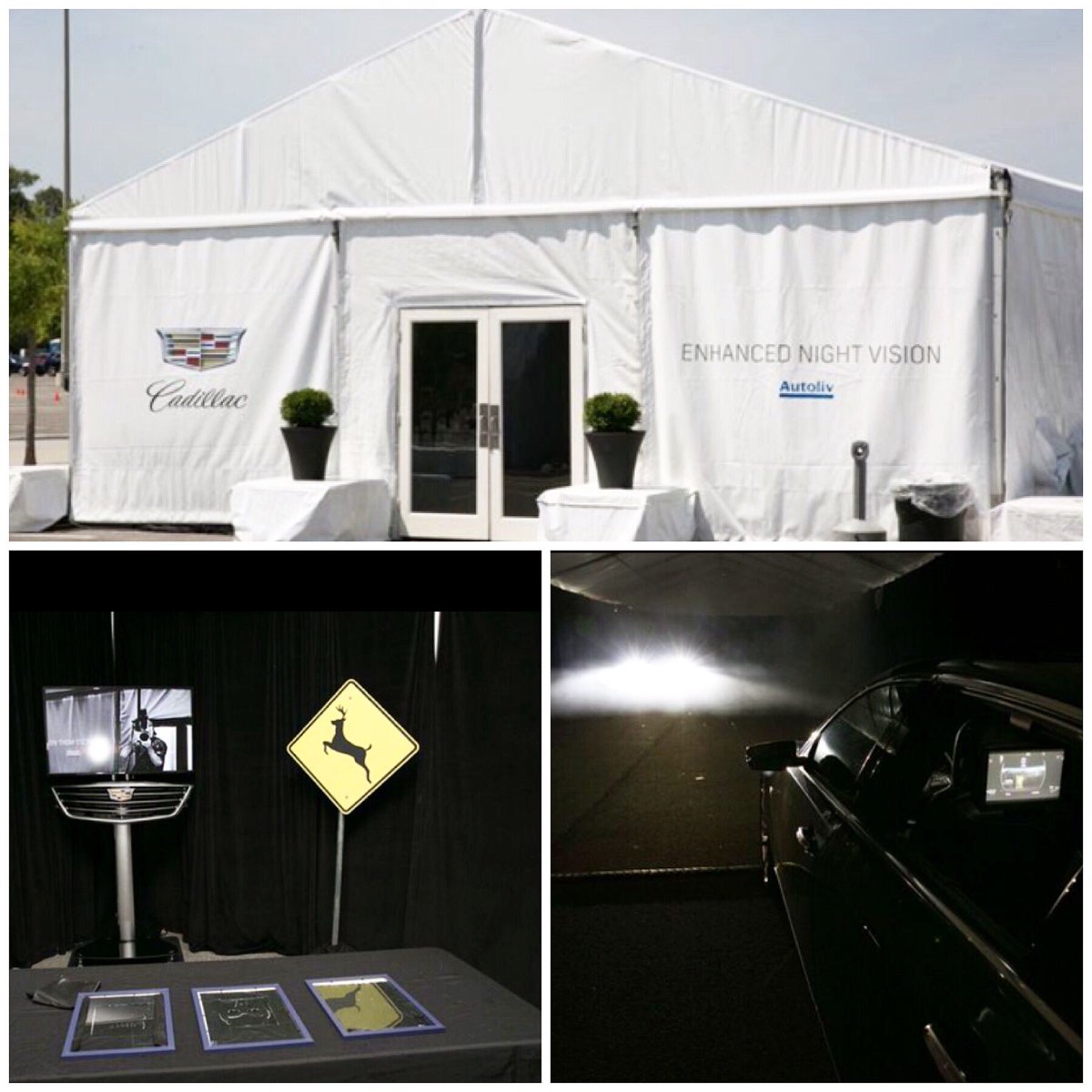 #TBT to our #NightVision demo. at the 2016 <a href="/cadillac/">Cadillac</a> Truth+Dare multi-city drive event. Looking forward to this year's event! #DareGreatly
