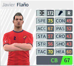 I have just bought Javier Flaño in #dreamleaguesoccer