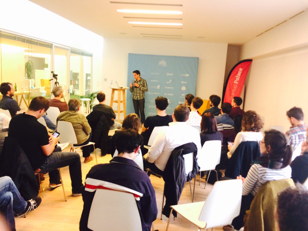 Déjà 12 ! #masterclass  au <a href="/Startup_Palace/">Startup Palace</a> avec <a href="/OlivierD/">Oli Dreyfuss</a>