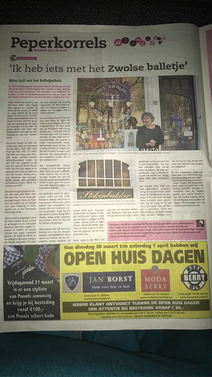 Trots op interview met Anton Cramer! Anton, bedankt