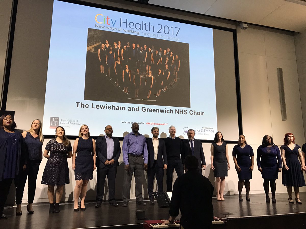 tamsinbooth's tweet photo. Great end to a great conference! #RCGPCityHealth17 #LoveLondon #weloveourGPs https://t.co/vAt5zO98UM