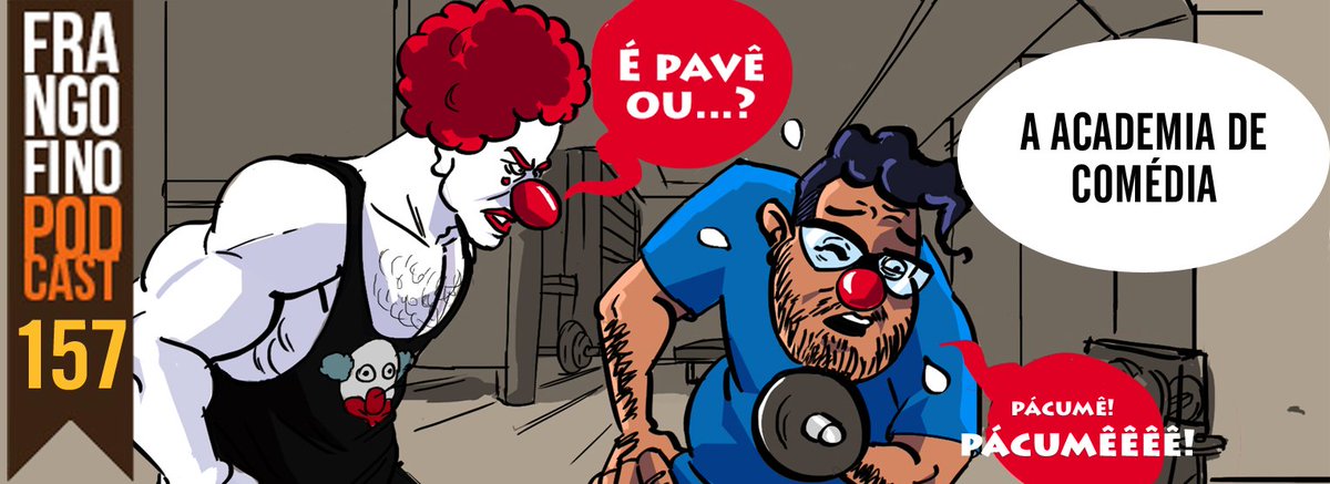 frangofino's tweet photo. FRANGO FINO 157 | A ACADEMIA DE COMÉDIA #FF157 https://t.co/dJ5mqFqQ5d https://t.co/vn8HQUmVK8