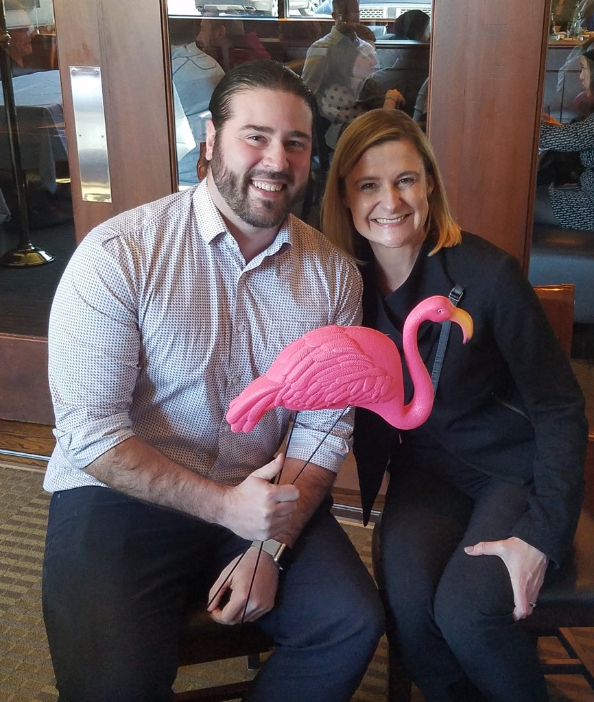 Flamingo for lunch?  Q4 Recognition luncheon w/ @SeekonkATTBR02  <a href="/JannaDucich/">JannaDucich</a> #bestofthebest  #OurNe <a href="/papparazzi/">asd</a>