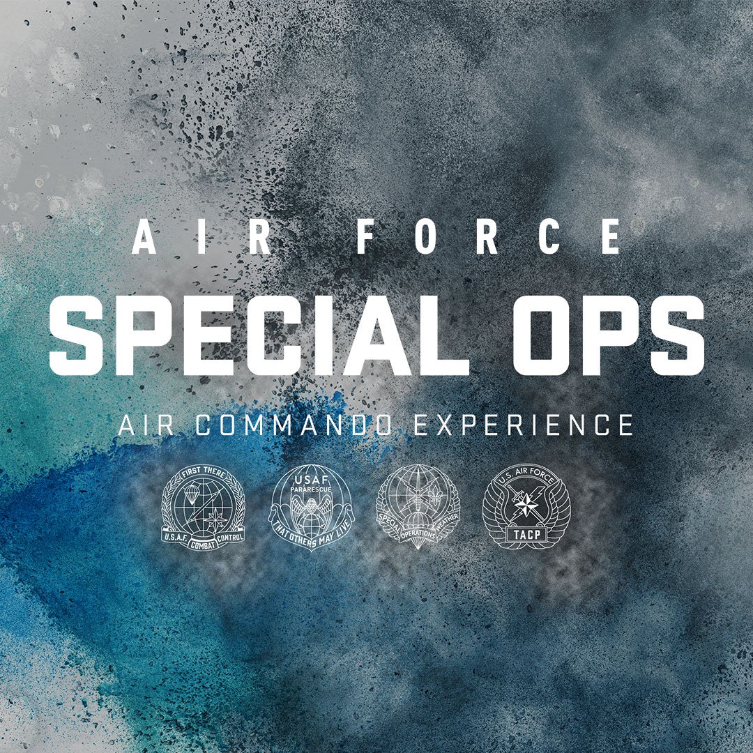 FormulaDrift's tweet photo. Donโt miss the @USAFRecruiting #AirForceACE activation this weekend! Stop by and see if you have what it takes to be Air Force Spec Ops. https://t.co/LH45dmQjEW
