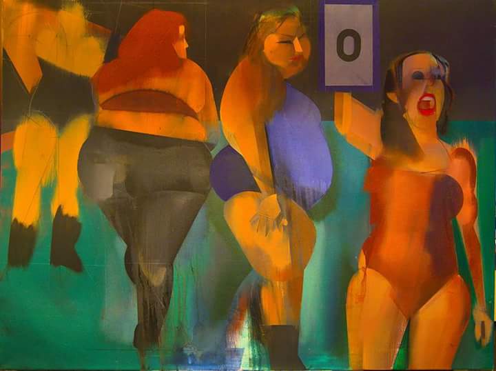 One of the artists in PAINT BODY PAINT exhibition is wonderful painter Peter Williams 
m.facebook.com/events/1674310…