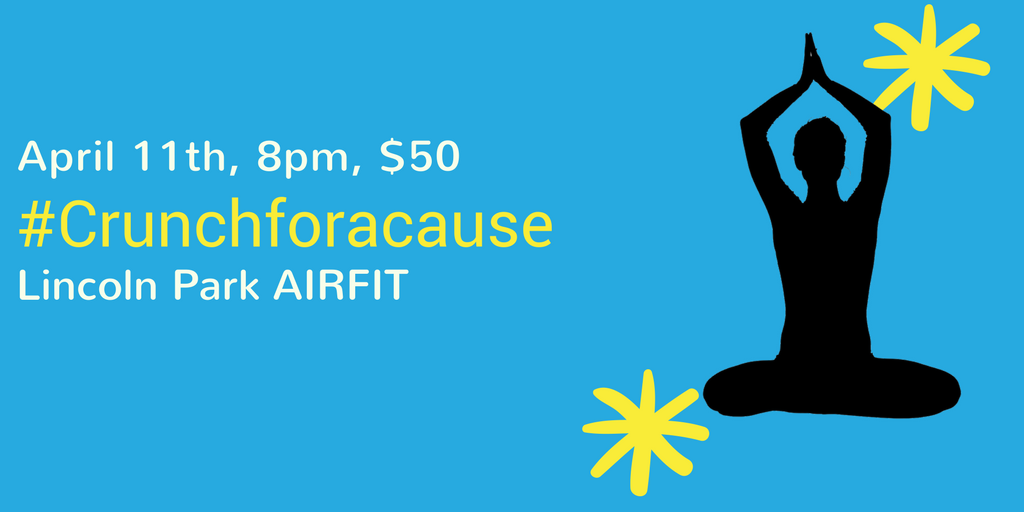 newfoundersHQ's tweet photo. Join us for our #CrunchForACause event on April 11th! Aerial yoga + fundraising? Yes, please! Click the link: https://t.co/0OTtyNs1lT https://t.co/hysP497mqj