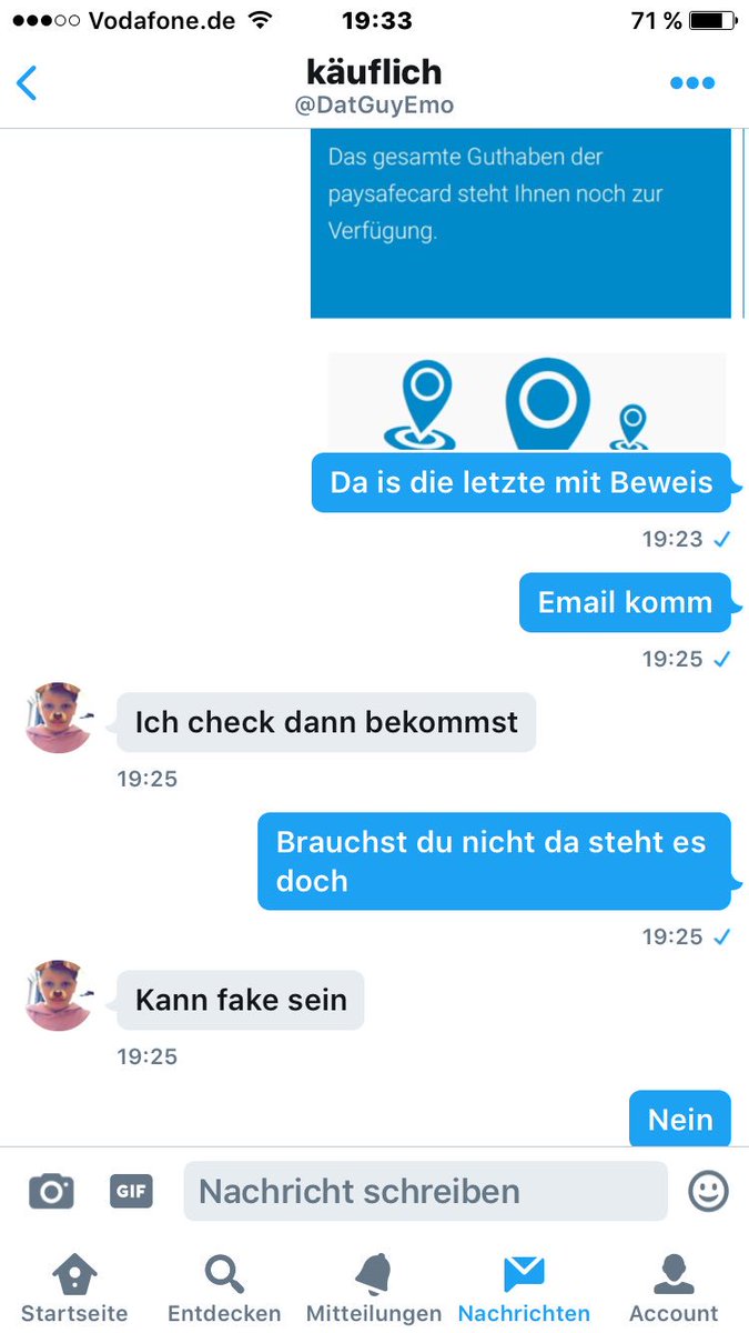 Erfahrungslos's tweet image. @DatGuyEmo Scammt, alles Beweise. Er betrügt und nimmt sich das Geld und tut dann als wäre die PSC leer. Bitte RT damit sowas verschwindet !