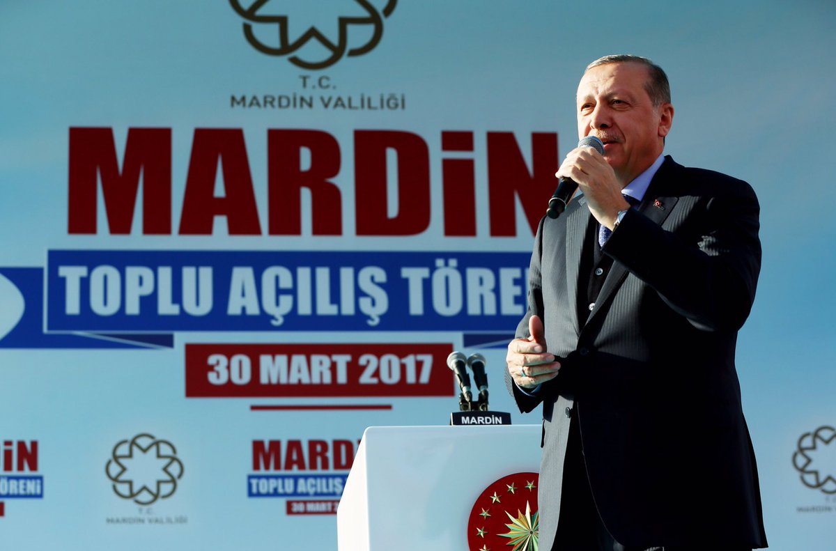 RTErdogan's tweet photo. Teşekkürler Mardin! https://t.co/Bf26ad5OpS