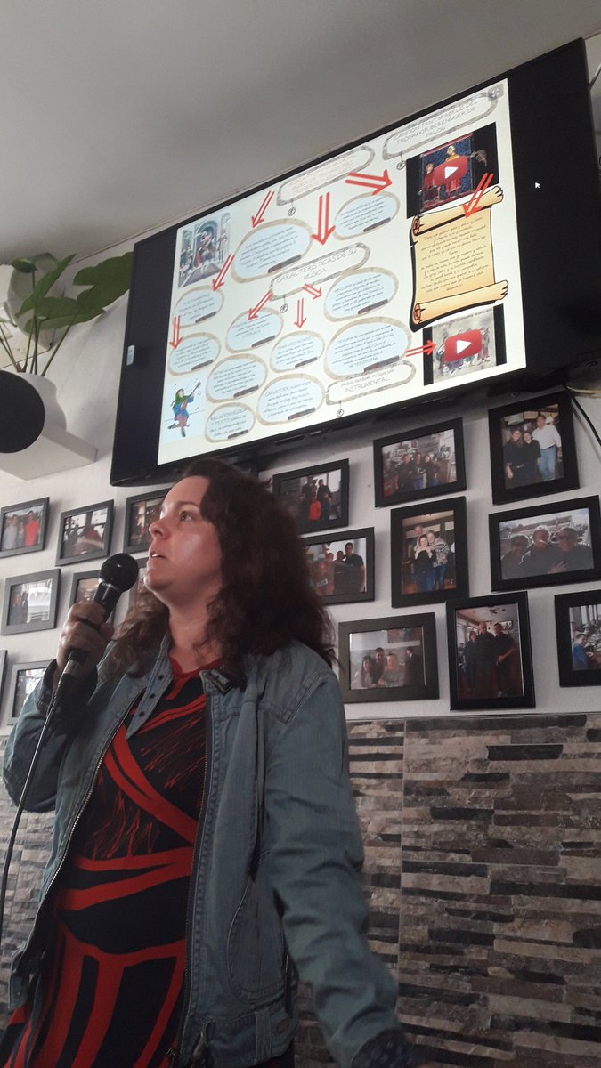 vivipgeo's tweet photo. Marta nos enseña a usar @glogster en #innobartorrelodones #innobar @pdielencinar @innobaredu https://t.co/Lzs0EOVBYj