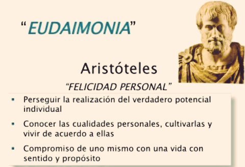 eudaimonia elvira comprometerse felicidad aristteles rivas