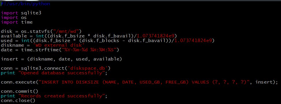 bazy84's tweet image. Writing data to sqlite on my RaspberryPi :-) #pythonnoob