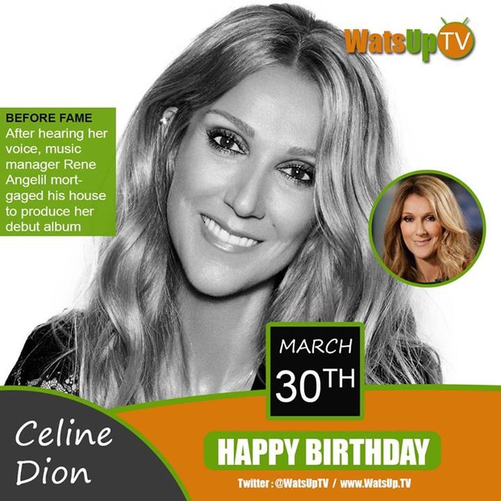 Happy Birthday Celine Dion 