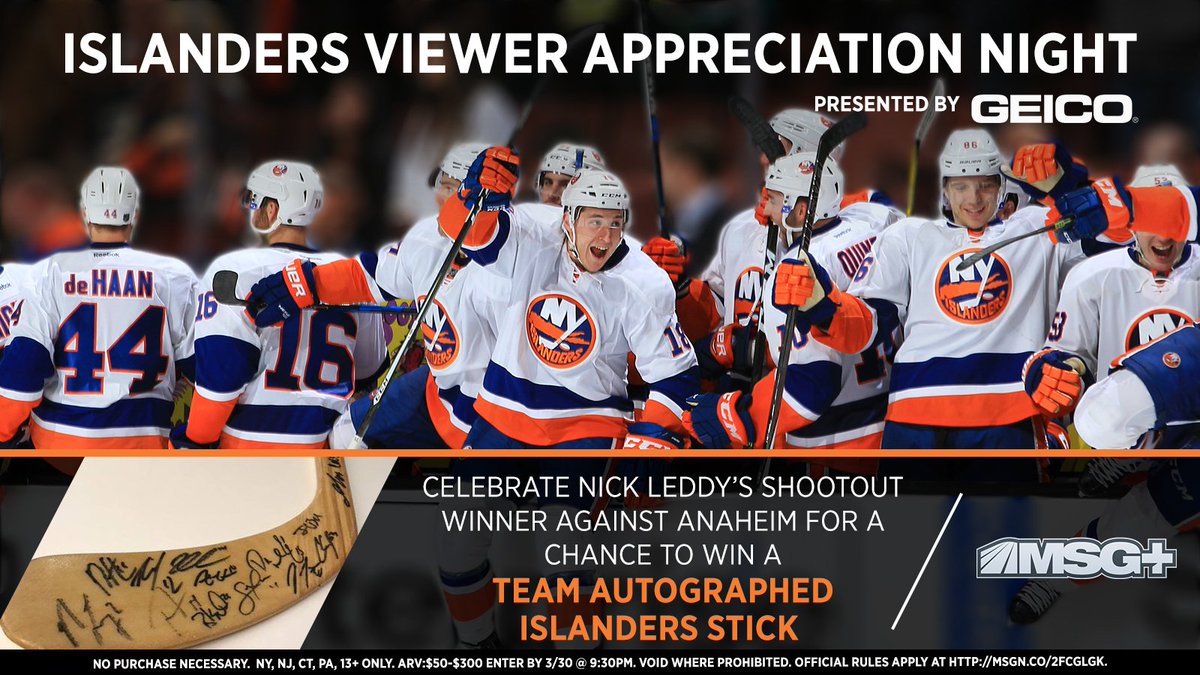 RT if you know <a href="/ledpipe08/">Maximus Friedius</a> shines brightest when the spotlight is on him! 🌟 Watch the <a href="/NYIslanders/">New York Islanders</a> on MSG+ to see if you've won! #ISLESonMSG