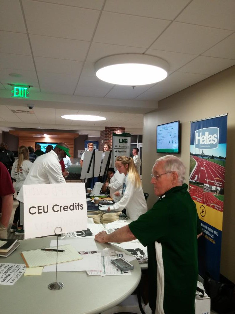 Gridiron Heroes@ Birmingham Football Clinic.