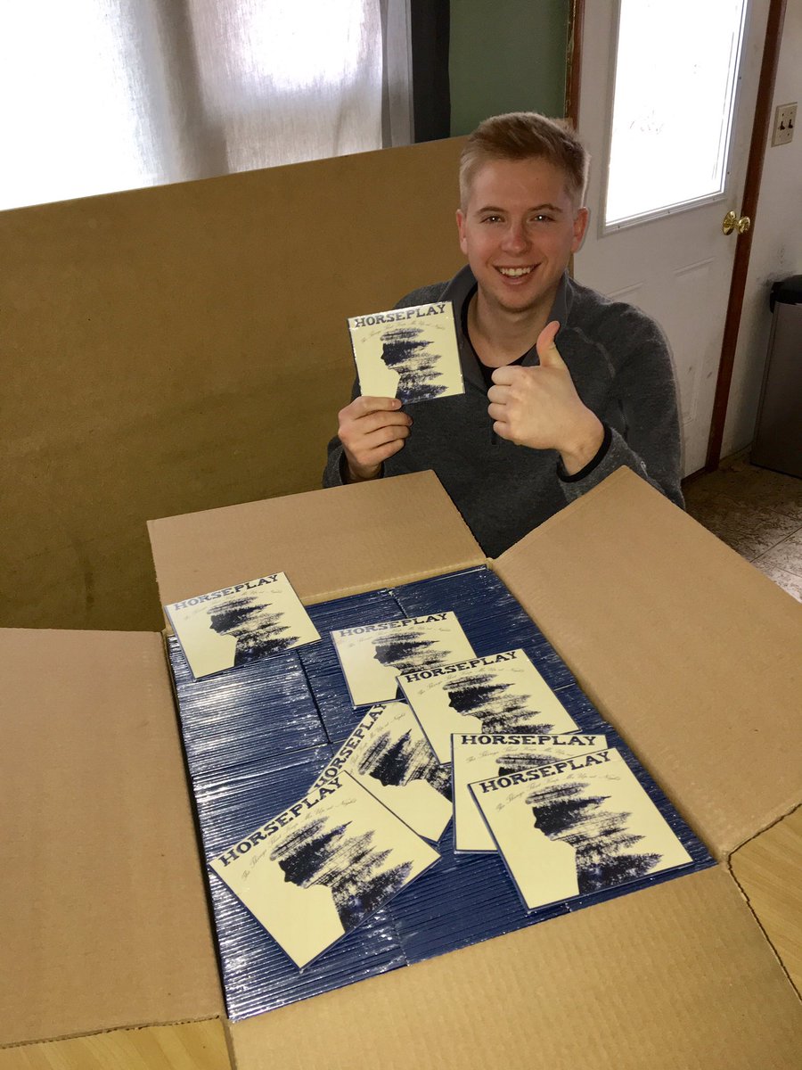 Just arrived at the Horseplay HQ. Come grab one at the concert Saturday night