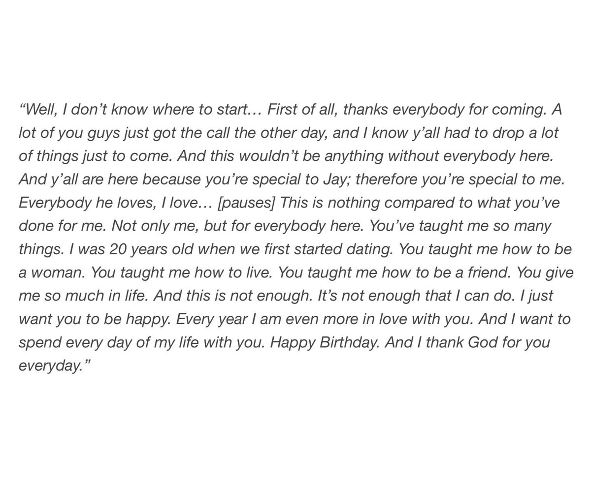 Jay-Z, captured listening to Beyoncé giving him a toast on his 37th  birthday on December 4, 2006. A year later he proposed in Paris., image size:1200x974