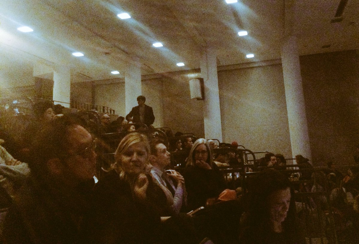 GlobalXProject's tweet photo. Packed house tonight @OCAD for #GXP17 mentor #filmmaker @isaacjulien lecture. https://t.co/JiRnNp8S8n