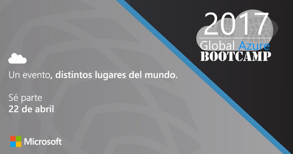 msdevlatam's tweet image. ¿Quieres aprender más sobre Azure y la nube? ¡Tus pares alrededor del mundo también! Únete a #GlobalAzure Bootcamp. msft.social/6Gd3xo