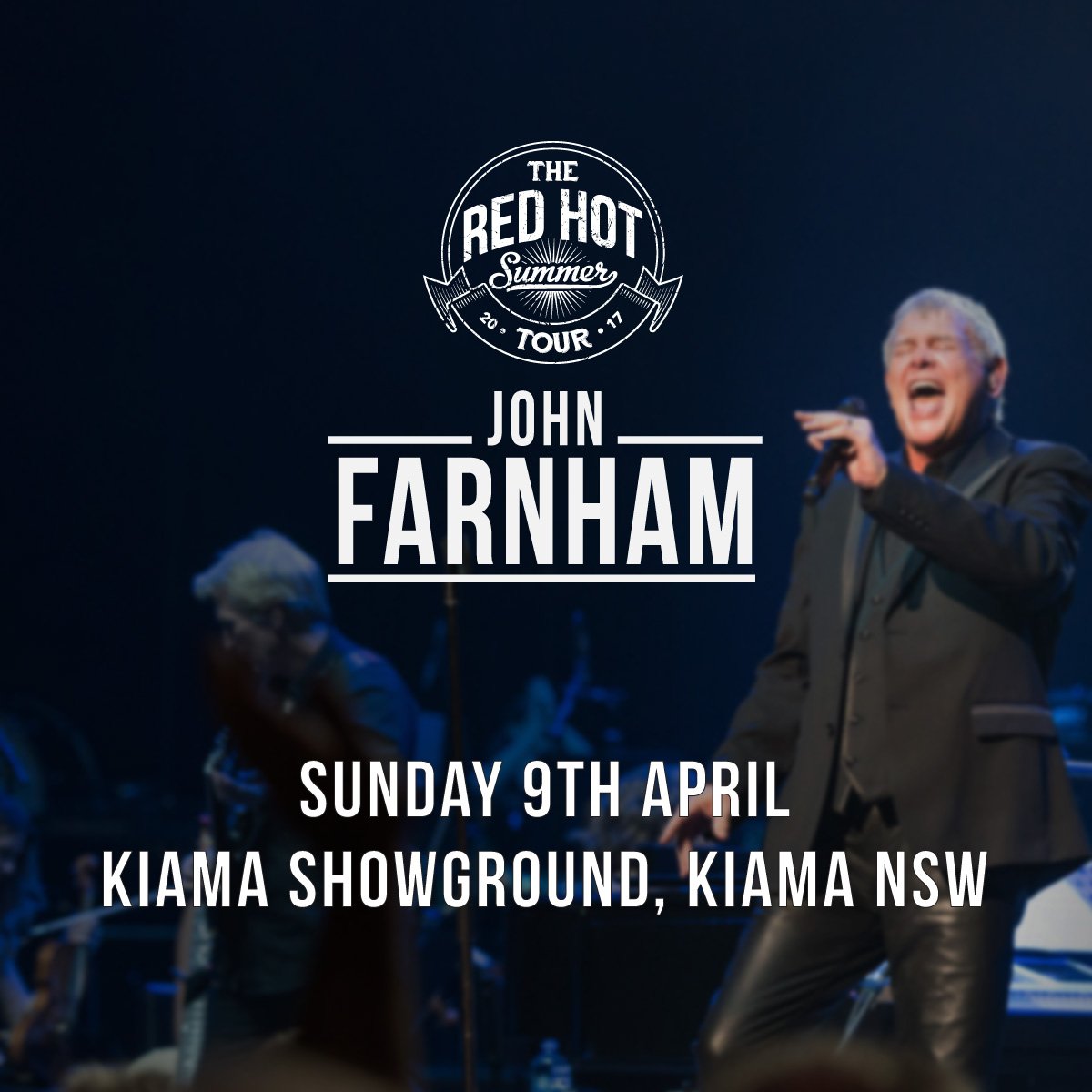 The rescheduled Kiama Red Hot Summer show is on the new date of Sun 9 April. A few tickets are still available here: bit.ly/JF-Kiama9April