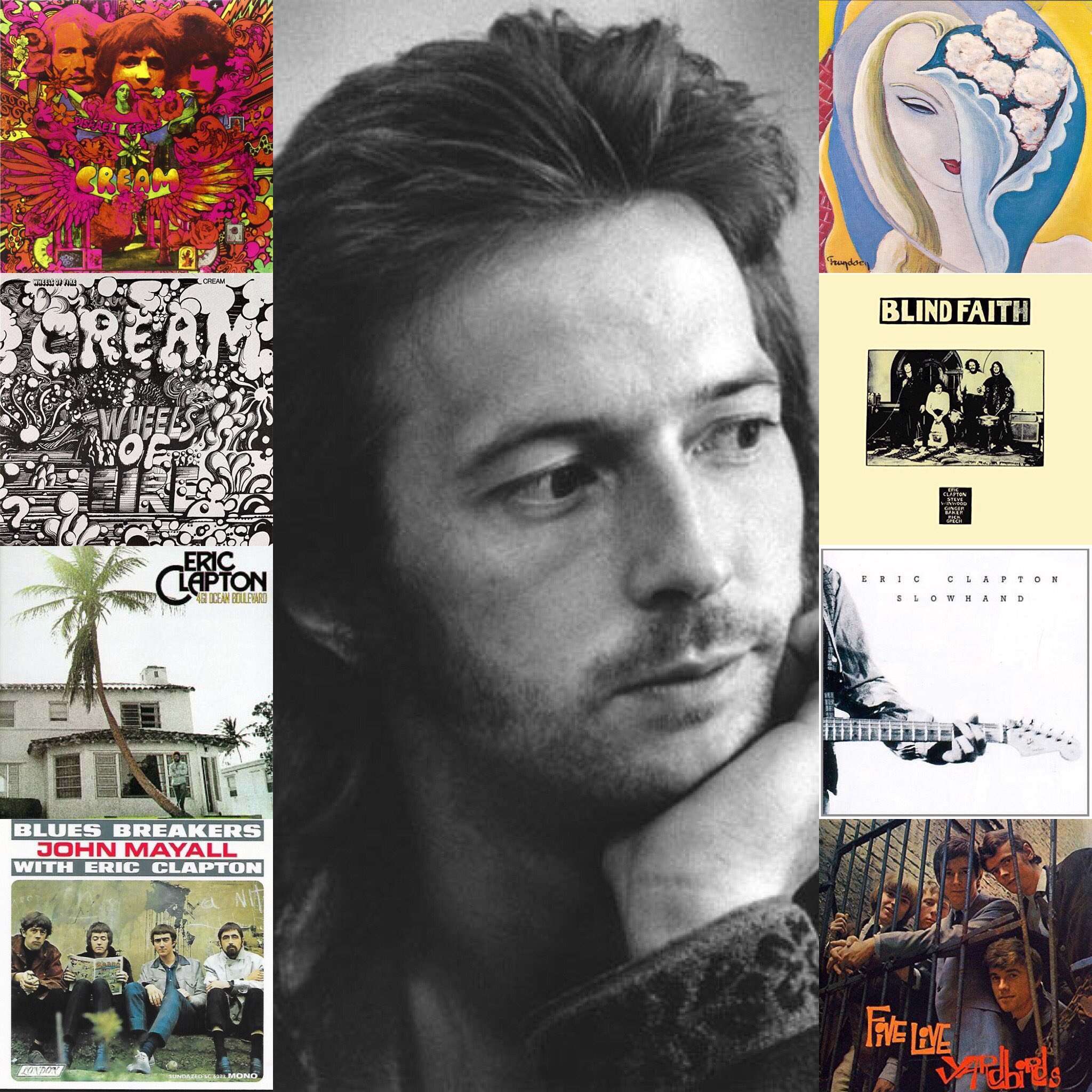 Happy Birthday to God himself Eric Clapton! 