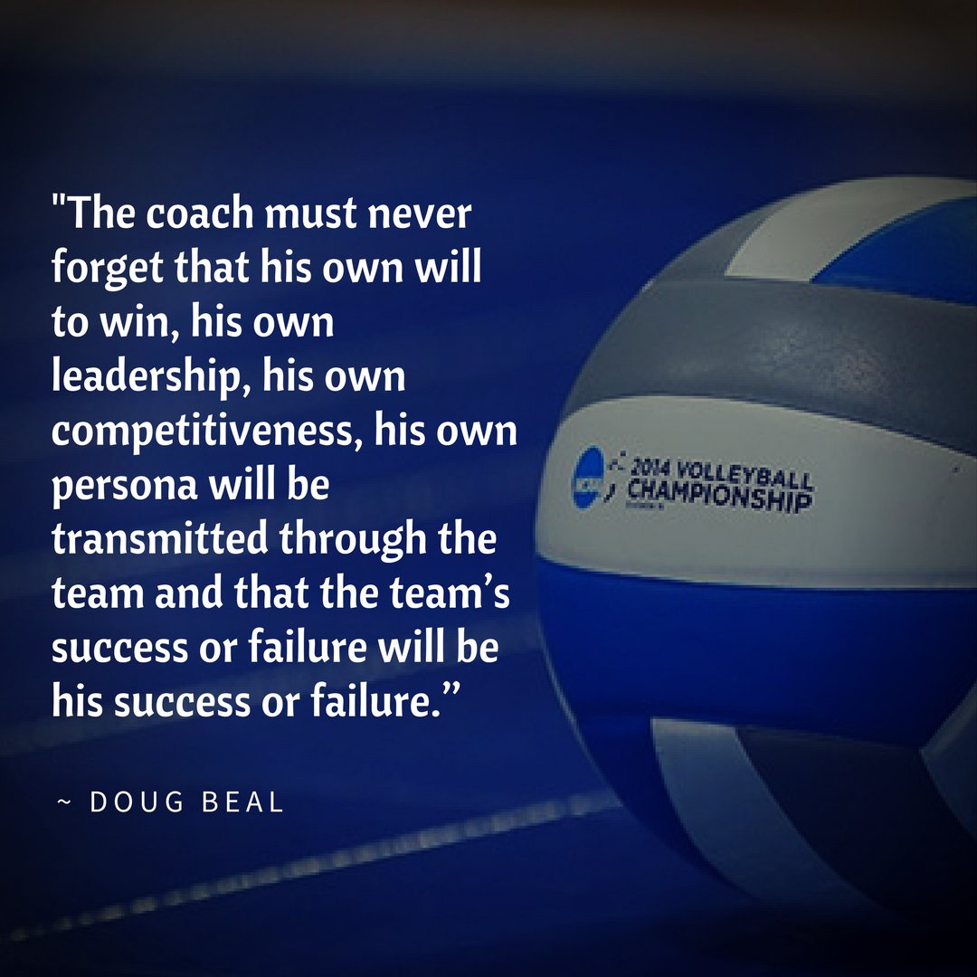vballadvice's tweet photo. A good coach... #Volleyball #VolleyballCoach #Sports https://t.co/Yn9SVBUzMG
