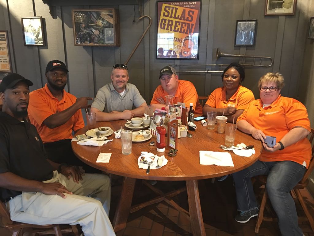 Mscott1773's tweet photo. Wishing @Toolmantoler77 a farewell as he takes the next step in his Home Depot journey. #1773 won't be the same. 😞 https://t.co/4AJgJWBOU7