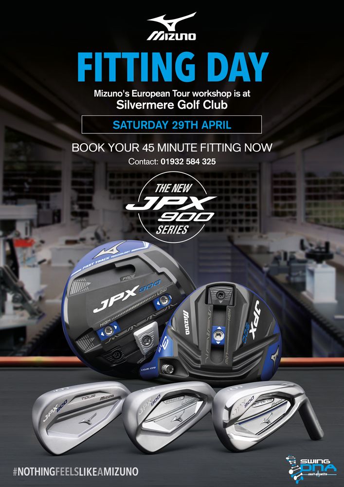SilvermereGC's tweet photo. Get fitted for the new @MizunoGolf_News #JPX900 woods & irons | SATURDAY 29 APRIL | #nothingfeels like a Mizuno: https://t.co/ELi5htuTDW https://t.co/cBGgoJFGHw