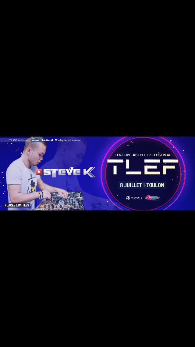 KDjstevek's tweet photo. Les amis j'ai l'honneur de vous annoncez que serais du coter de Toulon cette été pour le TLEF sa va envoyer du lourd restée connecté 😉 https://t.co/eyKyAv1RaP