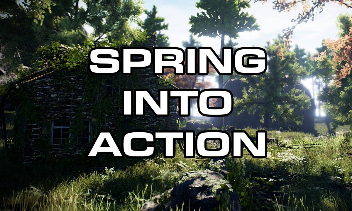 UnrealEngine's tweet photo. Spring #UE4jam Theme Announced!
Spring Into Action

More details here: https://t.co/oTDJn6XAdX https://t.co/5WNYQrmSZR