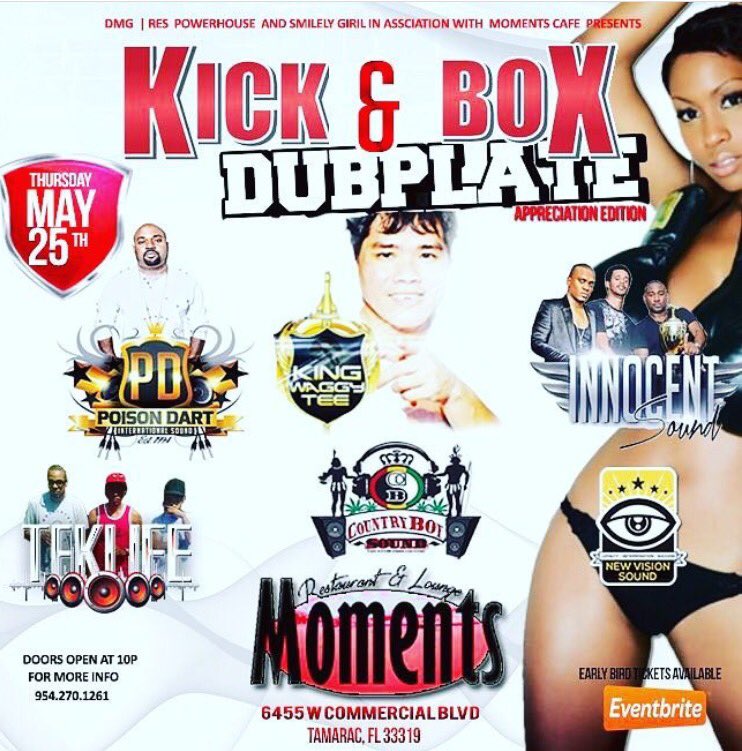 SHOCK_MMBOC's tweet photo. #fort lauderdale.  #southflorida #danchall #dubplate #dubs #sounds #kickandbox #memorialweekend come out and enjoy    @TEK_LIFE https://t.co/P6pdXW16MP