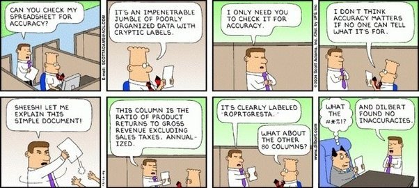 TrueSkyCPM's tweet image. Ummm…#SpreadsheetProblems #LOL @Dilbert_Daily