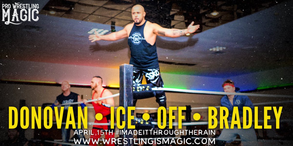 WrestlingMagic's tweet photo. KTM has been the thorn in the side of many Pro Wrestling Magic Stars.
What will they do next month at #IMadeItThroughTheRain? https://t.co/ryeATrcwNt
