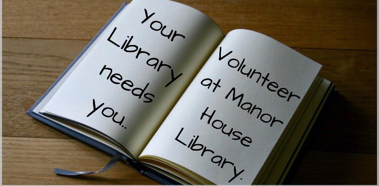 We are looking for volunteers to help bring library services back to Manor House. If you are interested see here. mhlibrary.co.uk/volunteer/