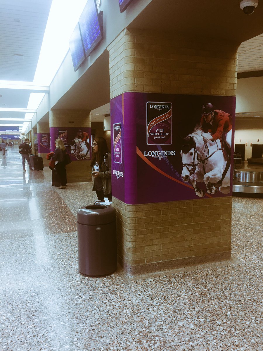 We have arrived in Omaha! First stop tonight - the speed round! #FEIWorldCupFinal