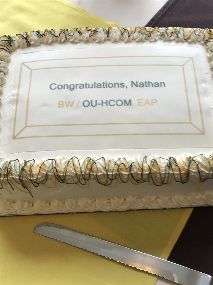 BWPres's tweet photo. Congrats to Nate on his acceptance to @OUHCOM D.O. program! https://t.co/Pur4kSnB33