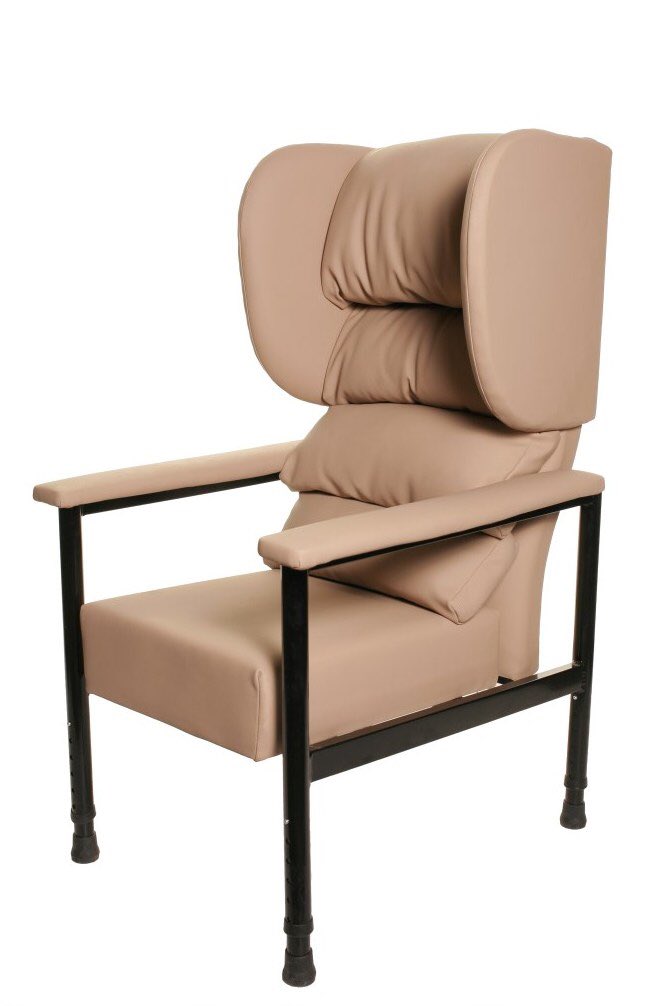 Hi Tec Medicare on X: Our waterfall chair is great for patients with  scoliosis, visit  for more info.   / X