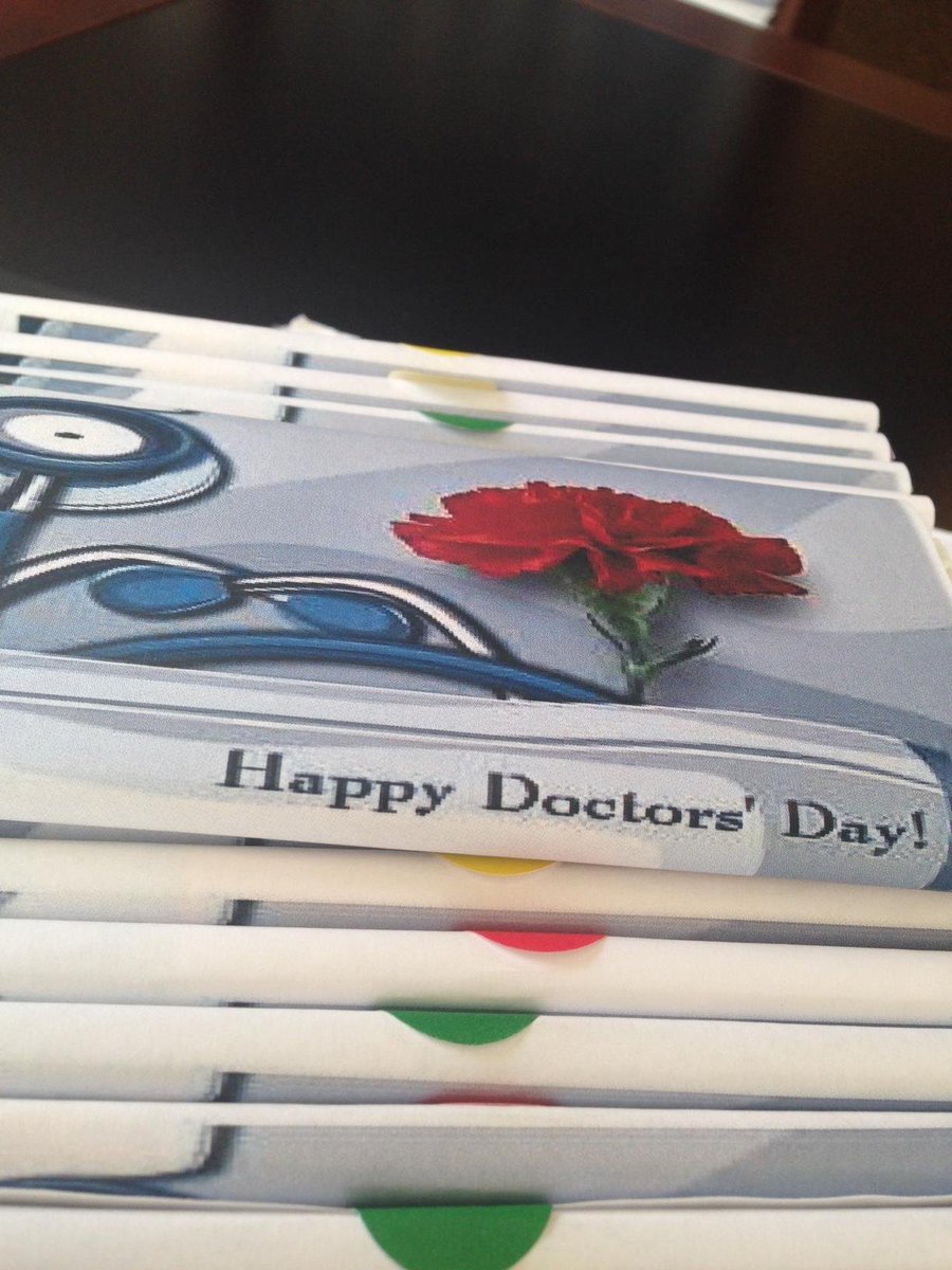 JulieOceanRidge's tweet photo. @Oceanridgealf We are wishing our doctors a special #NationalDoctorsDay with some sweet treats #Frontiercuture  Chocolate is good medicine! https://t.co/c7H9oORBfv