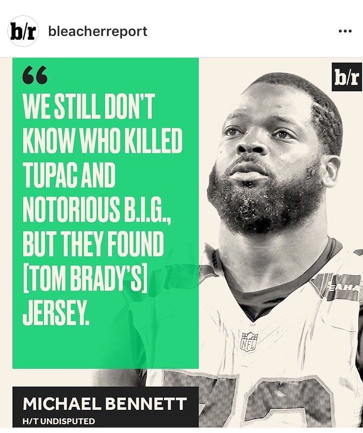 4TheCultureWorldWide on Twitter: "Makes since to me Michael Bennett 🤔