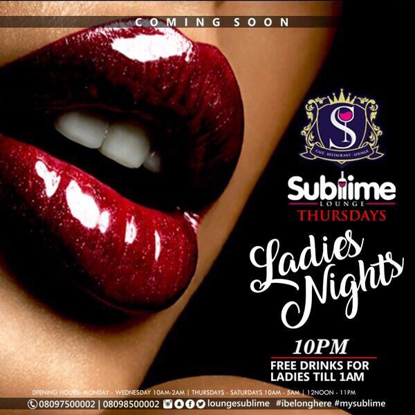 maziibe_'s tweet photo. It's @LoungeSublime #ThursdayLadiesnight. Time to bobrisky up so I can get free drinks. #SublimeLounge https://t.co/Irz0OXPkgy